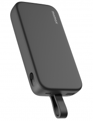 Momax iPower PD 5 Battery / 20,000mAh Capacity / Fast Charging / Built-in Type-C Cable / Black