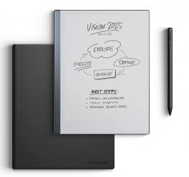reMarkable 2 Book Bundle / 10.3 Inch Screen / With Marker Plus Pencil & Black Folio Cover