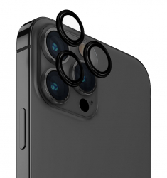 Uniq Optix Camera Lens Protector for iPhone 15 Pro / High Clarity / Black
