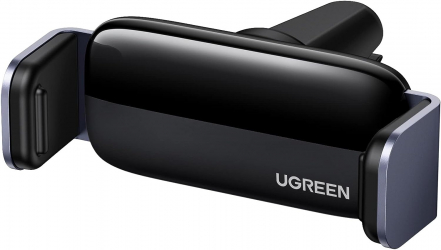 UGreen Phone Stand / Attaches to Car Air Vent / Rotates 360 Degrees / Black