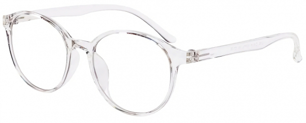 نظارة Epic للشاشات / تحمي العين من اشعة الشاشات الضارة / شفاف ابيض