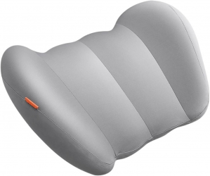 Baseus Car Back Lumbar Pillow / Comfortable & Stylish Design / Gray