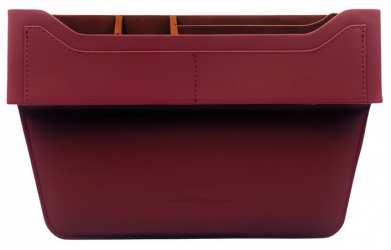 منظم الاغراض للسيارة من Zhuse / يستخدم بين الكراسي او كصندوق / احمر