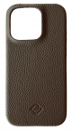 Glance Lumina Case for iPhone 14 Pro / MagSafe Compatible / Drop Resistant / Gray Leather