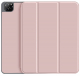 Green iPad Pro 12.9 inch Premium Leather Case & Pen Holder / Pink