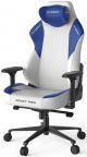 DXRacer Craft Pro Classic Gaming Chair / White & Blue