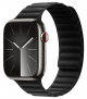 Magnetic Link Band by 974Bands for Apple Watch / Size 44 / 45 / 49 / Black