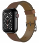 Apple Watch SwitchEasy Classic Band / Genuine Leather / Sizes 44 / 45 / 49 / Brown Leather