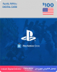 Playstation USA Store / 100 USD Digital Card