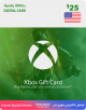 Xbox USA 25 USD Digital Card