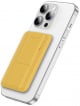 AmazingThing Smoothie Pro iPhone Card Wallet + Stand + Grip / MagSafe / Yellow