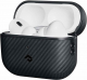 PITAKA case for Apple AirPods Pro 1 and 2 / Carbon Fiber / Supports MagSafe