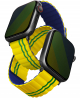 UNIQ Revix Reversible Magnetic Apple Watch Strap / 44 & 45 / World Cup Edition / Brazil