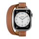 Apple Watch Series 7 Hermes Edition / Double Tour / 41 mm / Attelage Gold