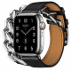 Apple Watch Series 8 Hermes Edition / 41 mm / Double Tour Leather & Gourmette Metal