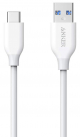 Anker Cable USB to USB Type-C / Strong & Flexible / White / 1 Meter 