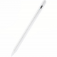 قلم لمس يدعم اجهزة الايباد و الجوالات / يعمل بالبطارية / ابيض