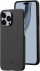Pitaka MagEZ Case 3 for iPhone 14 Pro / Black & Grey Twill / Support MagSafe