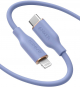 Anker PowerLine 3 Flow Cable / USB-C to Lightning / 1m / MFi / Purple