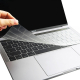 Keyboard Cover for 13 inch & 16 inch MacBook Pro / Slim Design / Clear