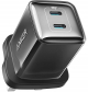 Anker 521 Nano Pro 40W Charger / 2 USB-C Ports / Black