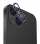 UNIQ Optix Lenses for iPhone 15 and 15 Plus Camera Protection / High Clarity / Iridescent 