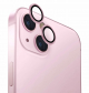 UNIQ Optix Lenses for iPhone 15 and 15 Plus Camera Protection / High Clarity / Soft Pink