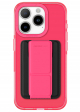 AmazingThing Titan Pro Case for iPhone 15 Pro / MagSafe / Grip + Stand + Wallet / Neon Pink