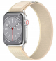 Apple Watch SwitchEasy Flex Woven Band / Sizes 38 / 40 / 41 / Sporty + Elegant / Starlight
