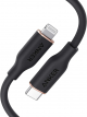 Anker PowerLine 3 Flow Cable / MFi USB-C to Lightning / 1m / Black