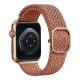 Uniq Aspen Braided Apple Watch Strap 40 - 38 MM / Grapefruit Pink