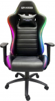كرسي جيمنغ دراغون وار GC-015 / فيه اضاءة RGB مدمجة و ريموت / اسود