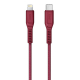 واير من يونيك من نوع فليكس / ايفون ل USB-C بطول 1.2 متر / احمر