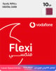 Vodafone Flexi 10 QAR / Digital Card