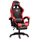 Sport Comfy Gaming Chair / Black with Red
