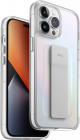 UNIQ Heldro Mount Case for iPhone 14 Pro Max / Built in Strap & Magnet / Iridescent