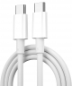 WiWU Classic Type-C To Type-C Cable / 100W Power / 1.2 Meters / White
