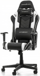 DXRacer Prince Series P132 Gaming Chair / Black & White