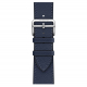 Apple Watch Hermes Strap / 40 - 41 mm / Leather Navy Single Tour