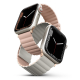 UNIQ Revix Reversible Magnetic Apple Watch Strap / Size 40 & 41 / Pink & Beige