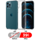 Spigen Crystal Hybrid case for iPhone 12 - 12 Pro / Transparent