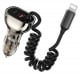 WiWU Car Charger / Provides Type-C & USB Ports / Built-in Lightning Cable / 90W Power