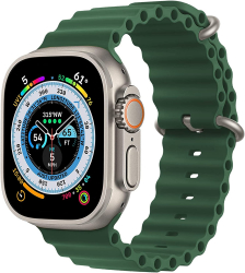 Apple Watch Ultra 974Bands Ocean Band Strap / 49 mm / Green