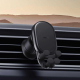 Baseus Magnetic Phone Stand / Mounts on Air Vent / Wireless Charger / Black