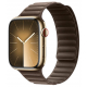 Magnetic Link Band by 974Bands for Apple Watch / Size 44 / 45 / 49 / Brown