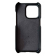 Glance Lumina Case for iPhone 14 Pro / MagSafe Compatible / Drop Resistant / Black Leather