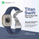 AmazingThing Titan Swift Strap for Apple Watch / Size 38 & 40 and 41 / Black