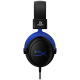 HyperX Cloud Gaming Headset / Comfortable Design / Noise Isolation / Supports PS5 & PS4 / Blue
