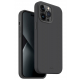 UNIQ Lino Hue Silicon Case for iPhone 14 Pro / MagSafe Support / Charcoal Grey