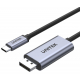 واير Unitek نوع DisplayPort 1.2 الى تايب سي / يدعم 4K مع 60Hz / مترين